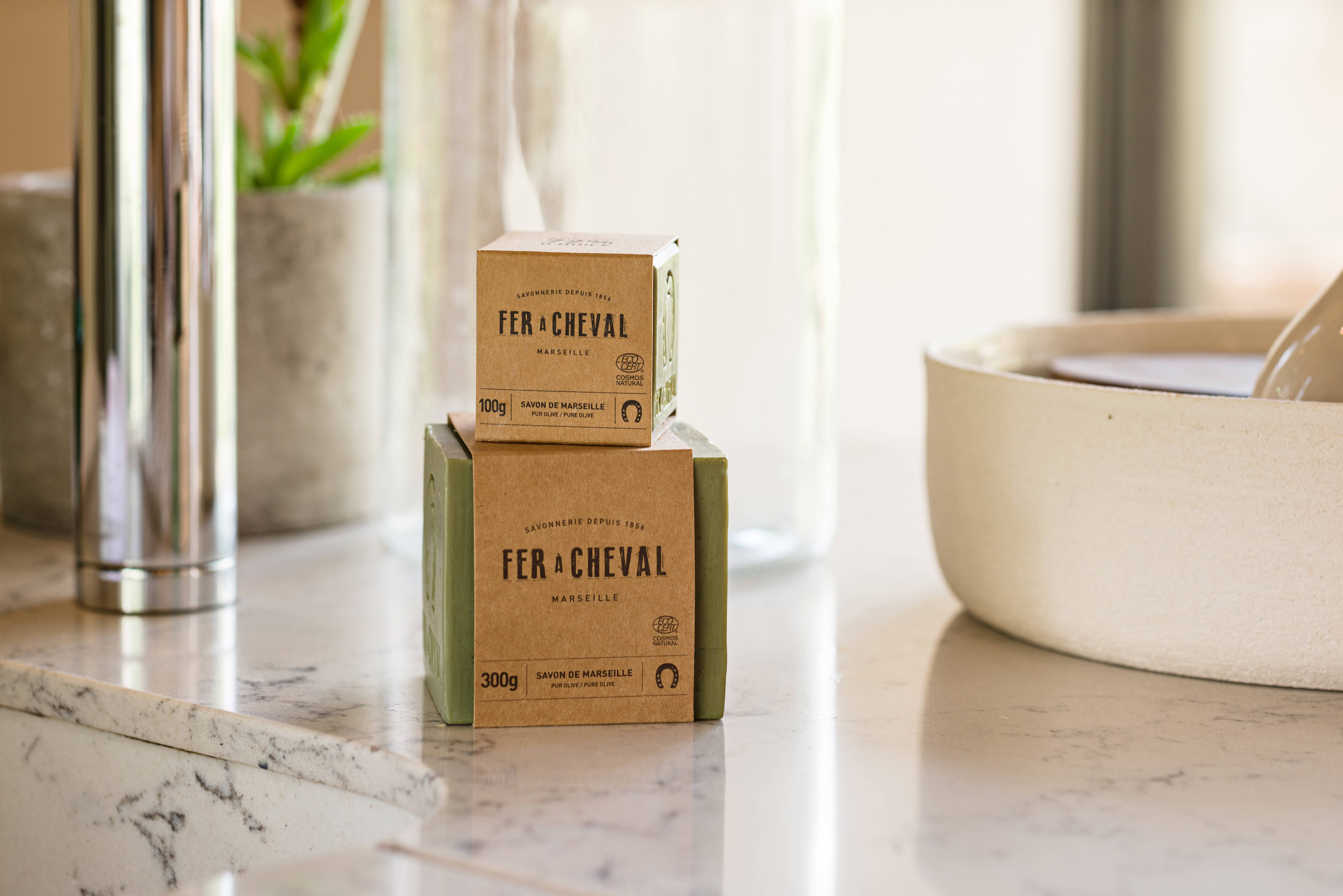 Fer à Cheval US - Pure Olive Marseille Soap Cube, 10.59 oz | LULU